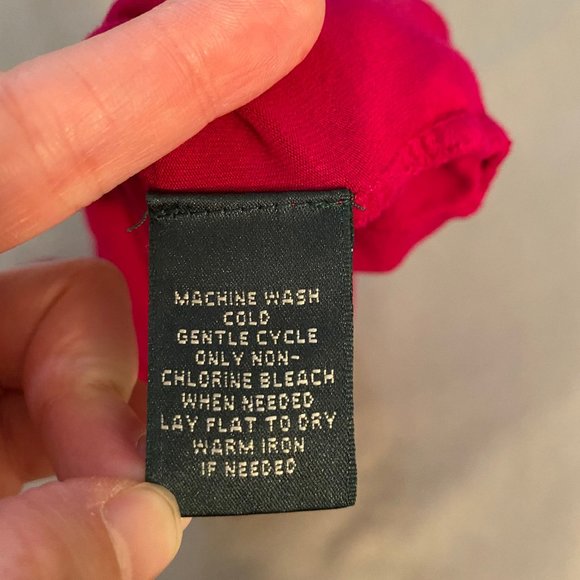 Ralph Lauren Red Wrap sleeveless blouse - Picture 4 of 4